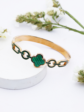 GREEN CLOVER BRACELET